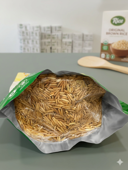 Thé de riz brun ST25 au ginseng canadien