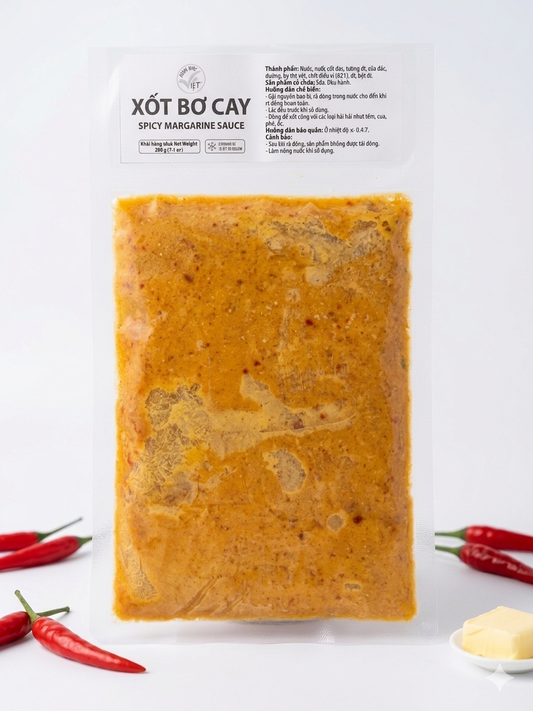 Premium Spicy Margarine Sauce (Xốt Bơ Cay)