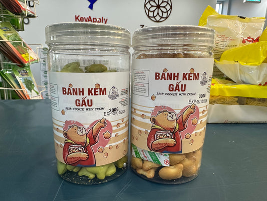 Bánh Kem Gấu (Biscuits Ours à la Crème)