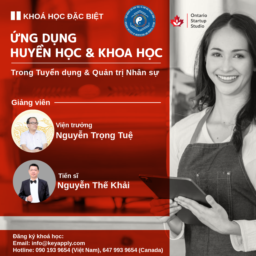 Khoá học: Ứng dụng Huyền học và Khoa học trong Tuyển dụng và Quản trị nhân sự