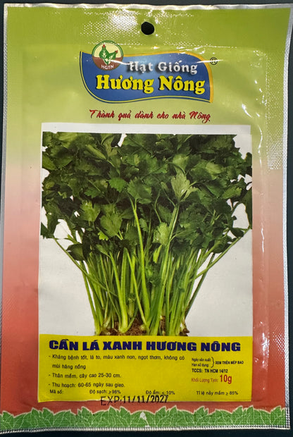 Green Leaf Celery Seeds (Cần Lá Xanh Hương Nông)