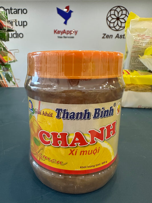Chanh Xí Muội Thanh Bình (Confiture de citron vert et de réglisse salée)