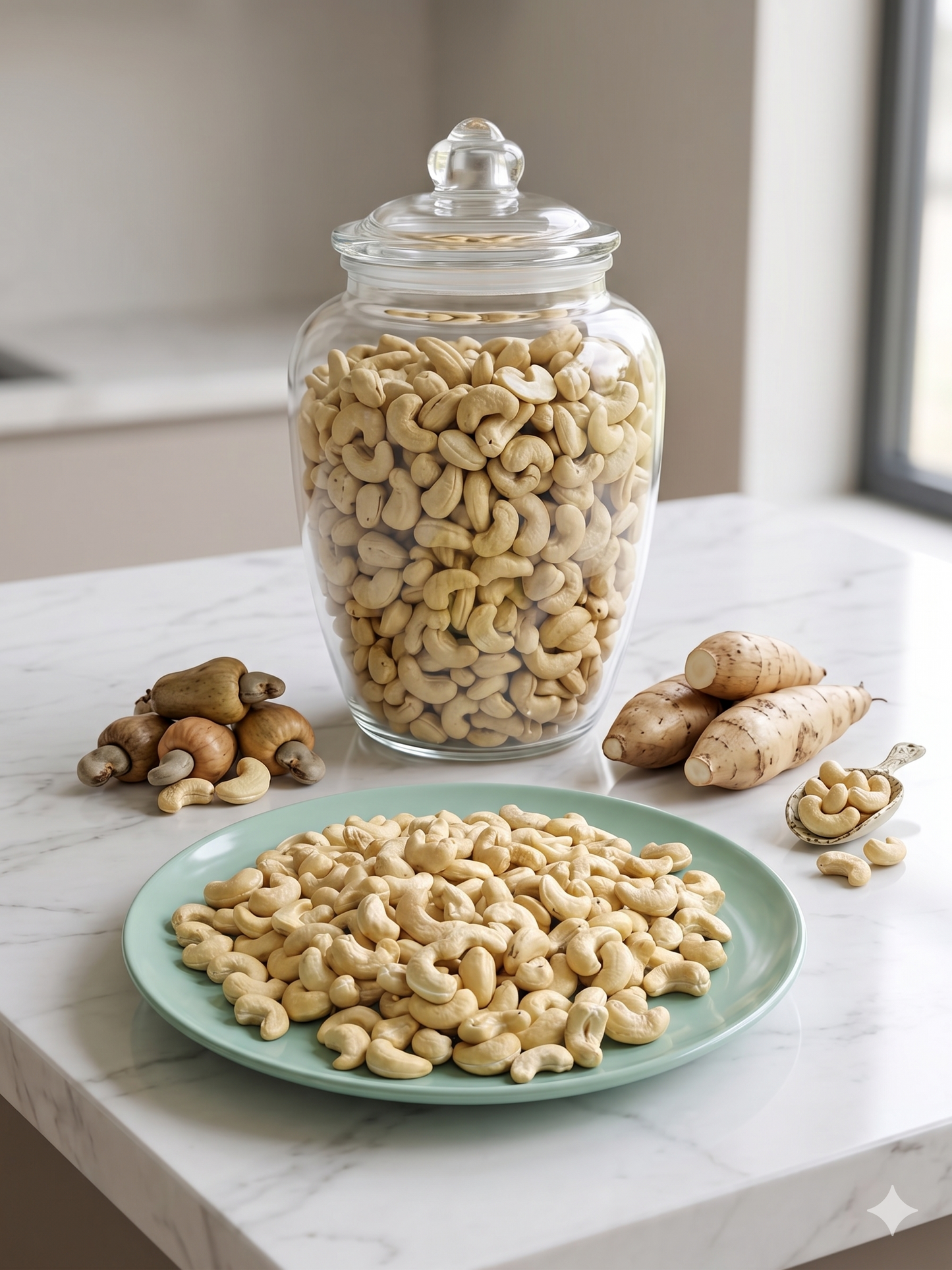 047. RENSO Cashew White Kernels W320 - Hạt điều trắng (50lbs)