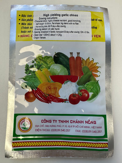 Chánh Nông - High-Yielding Garlic Chives Seeds (Hẹ Cao Sản)