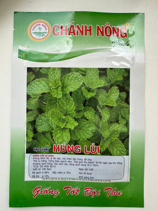 Chánh Nông - Premium Mint Seeds (Húng Lủi)
