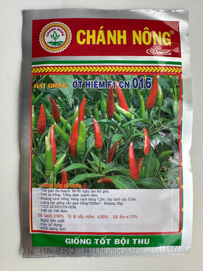 Chánh Nông – Ớt hiểm F1 (Ớt Hiểm CN 016)