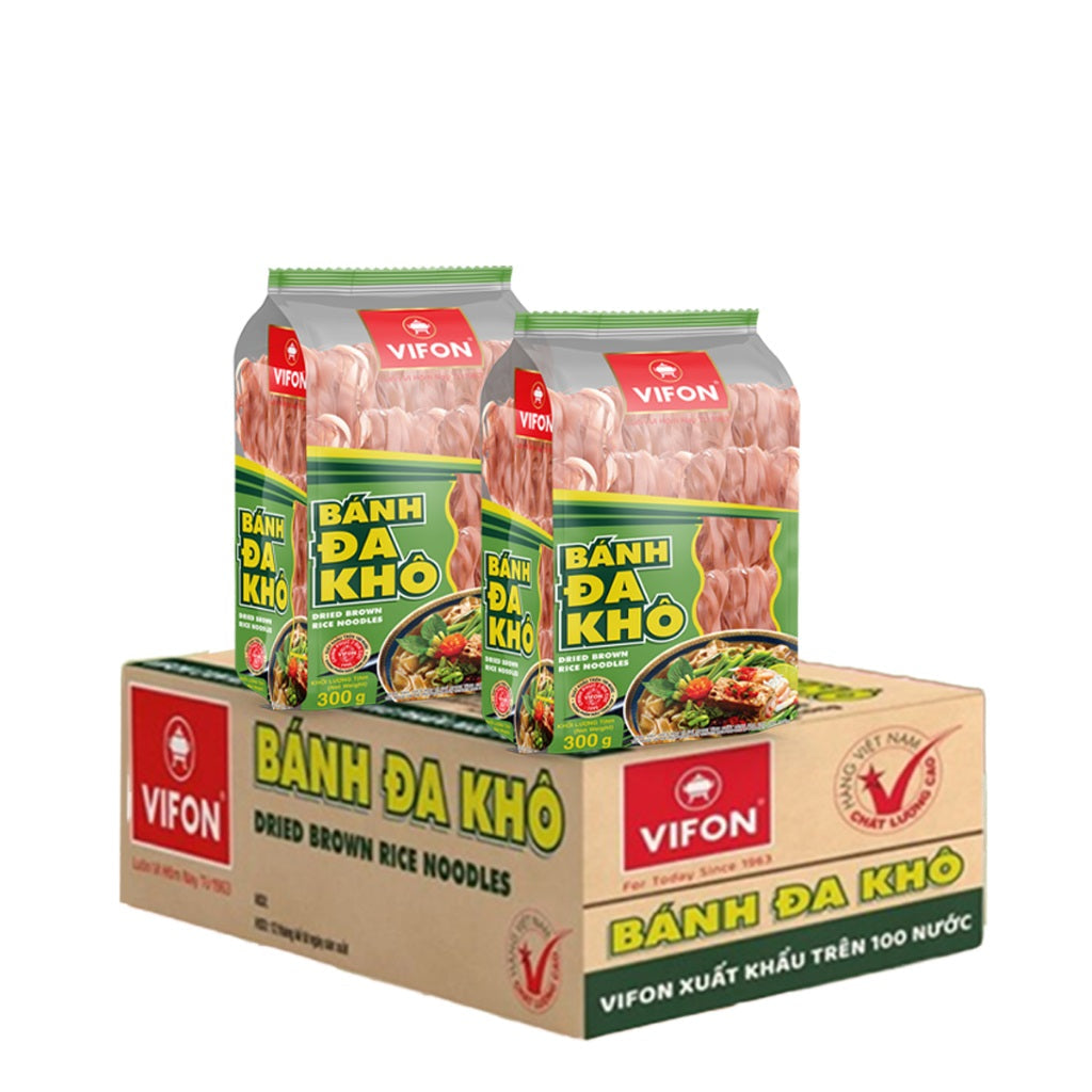 059-VIFON Dried Brown Rice Noodles (300g, Case of 12)