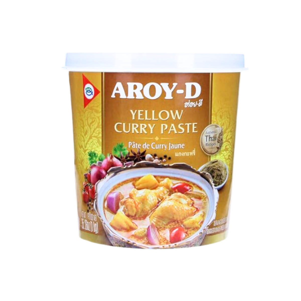 Aroy-D Yellow Curry Paste \Best Before 2026-09-21/