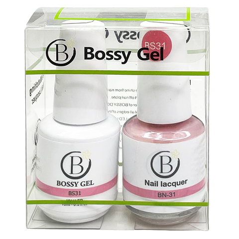 Bossy Gel Duo - Gel Polish + Nail Lacquer (15ml) # BS31