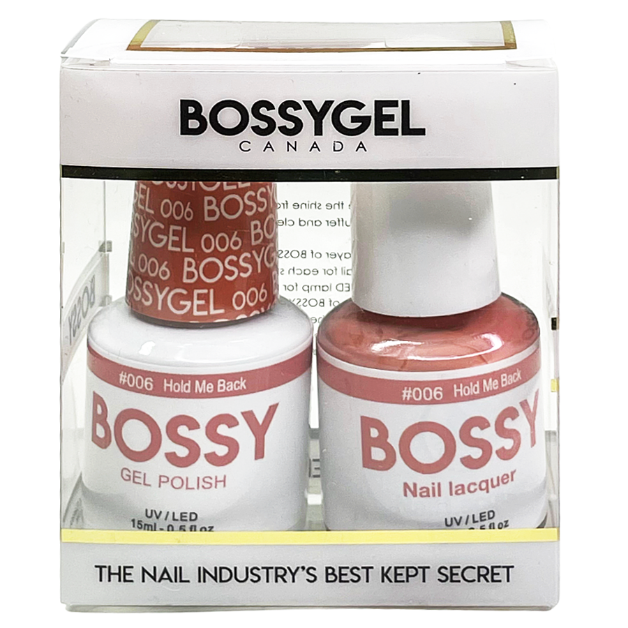 Bossy Gel Duo - Gel Polish + Nail Lacquer (15ml) # BS06