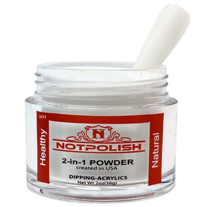 Notpolish 2-in1 Powder - 101 Milky White