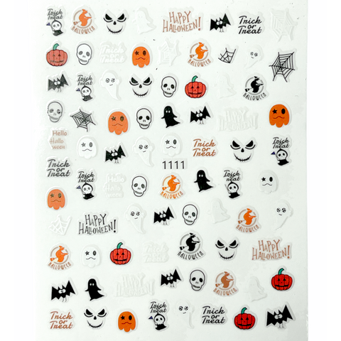 Nail Sticker - Halloween - 1111