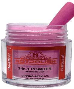 Notpolish 2-in1 Powder - 116 Pink Kiss