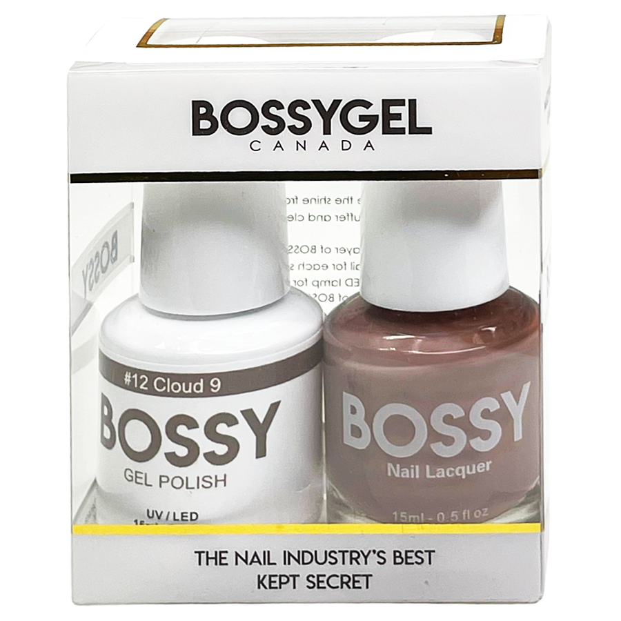 Bossy Gel Duo - Gel Polish + Nail Lacquer (15ml) # BS12