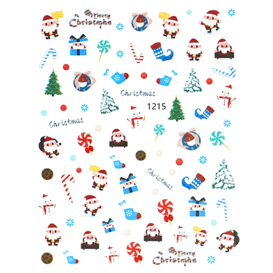 Nail Sticker - Christmas - 1215
