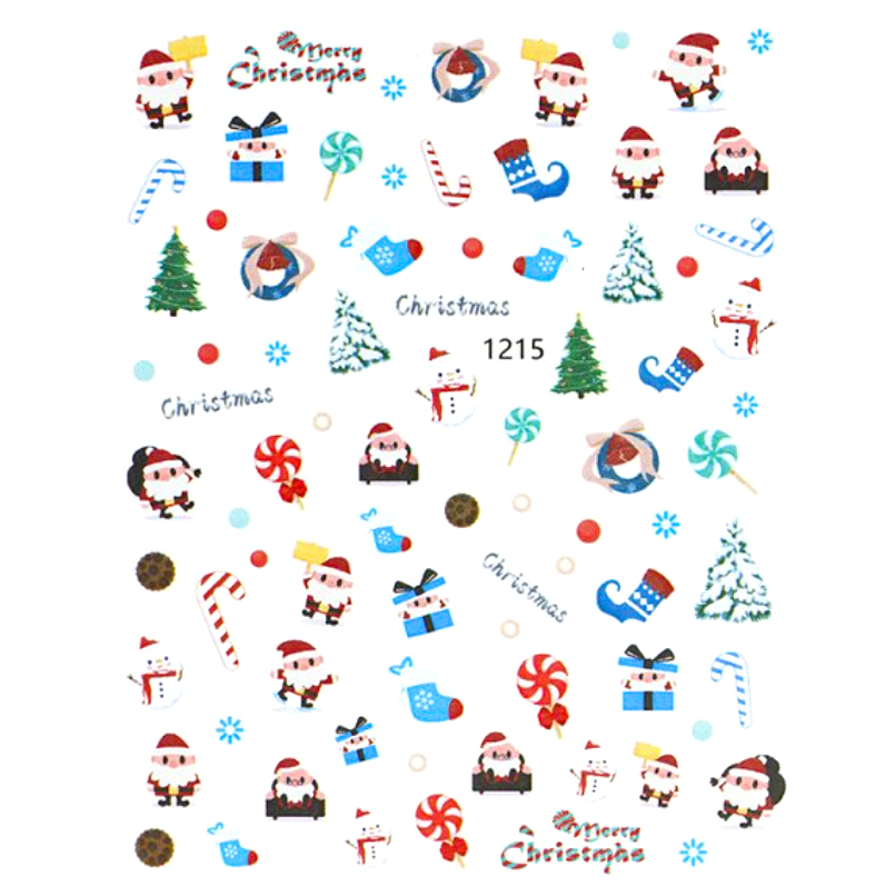 Nail Sticker - Christmas - 1215