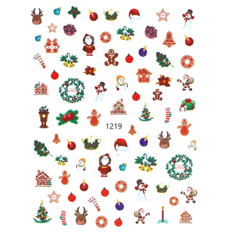 Nail Sticker - Christmas - 1219