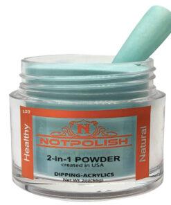 Notpolish 2-in1 Powder - 129 Mint Crush