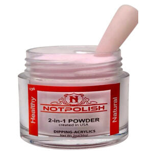 Notpolish 2-in1 Powder - 136 Pink Nude