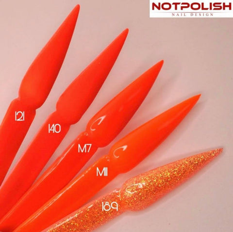 NotPolish Orange Collection (5 colors)