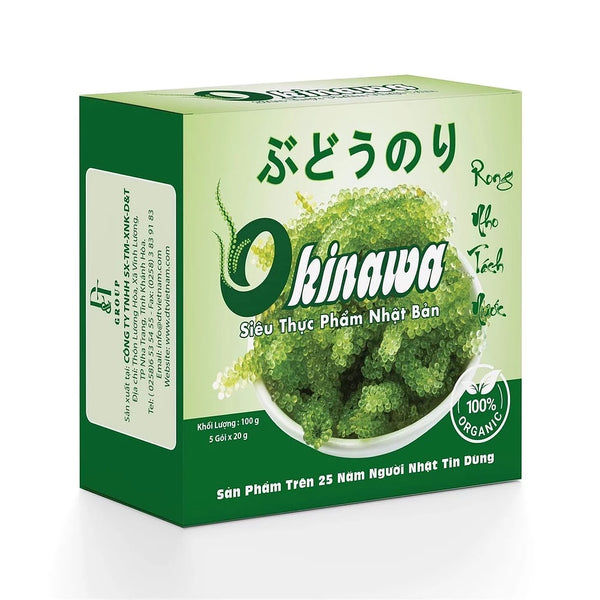 FREE SHIPPING - Okinawa Dry Sea Grapes, Marinated in Saltwater ...