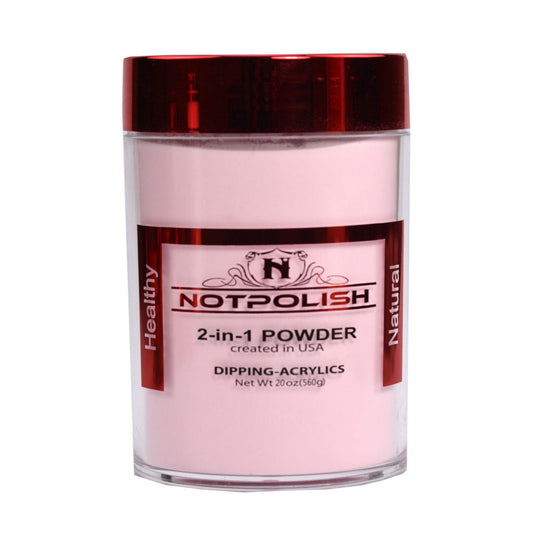 Notpolish 2-in-1 Powder - Dark Pink (20 oz)
