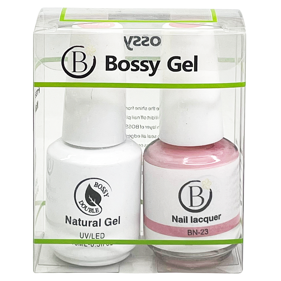 Bossy Gel Duo - Gel Polish + Nail Lacquer (15ml) # BS23