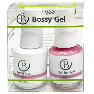 Bossy Gel Duo - Gel Polish + Nail Lacquer (15ml) # BS24