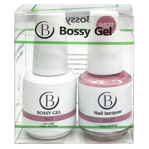 Bossy Gel Duo - Gel Polish + Nail Lacquer (15ml) # BS27