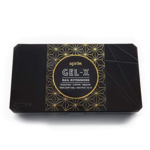"NEW 2019" Apres Gel-X Tips Set (Sculpted Sqaure Medium)