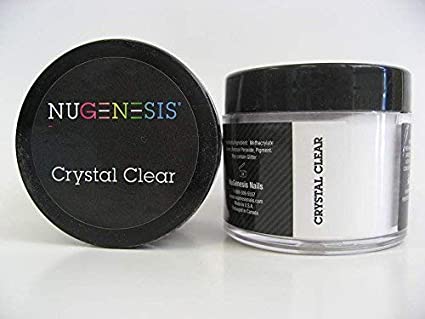 NUGENESIS - Nail Dipping Color Powder 454g Crystal Clear (16oz)