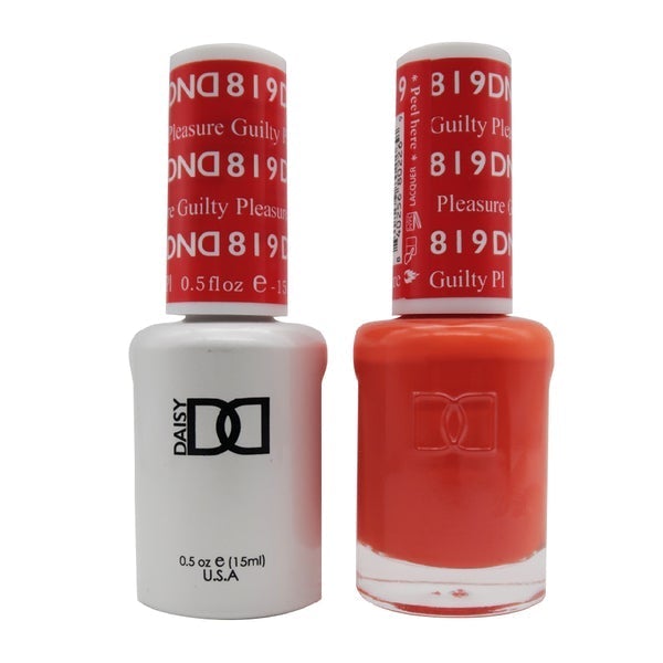 DND DUO GEL MATCHING COLOR - 819 GULITY PLEASURE