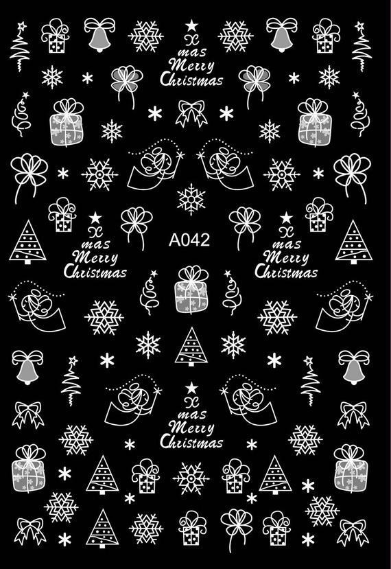 Nail Sticker - Christmas - A042