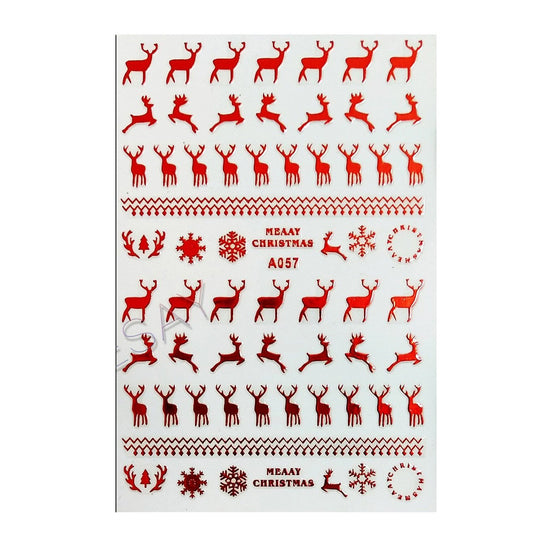 Nail Sticker - Christmas - A057