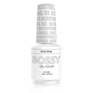 Bossy Gel - Gel Polish (15 ml) # BS183 White