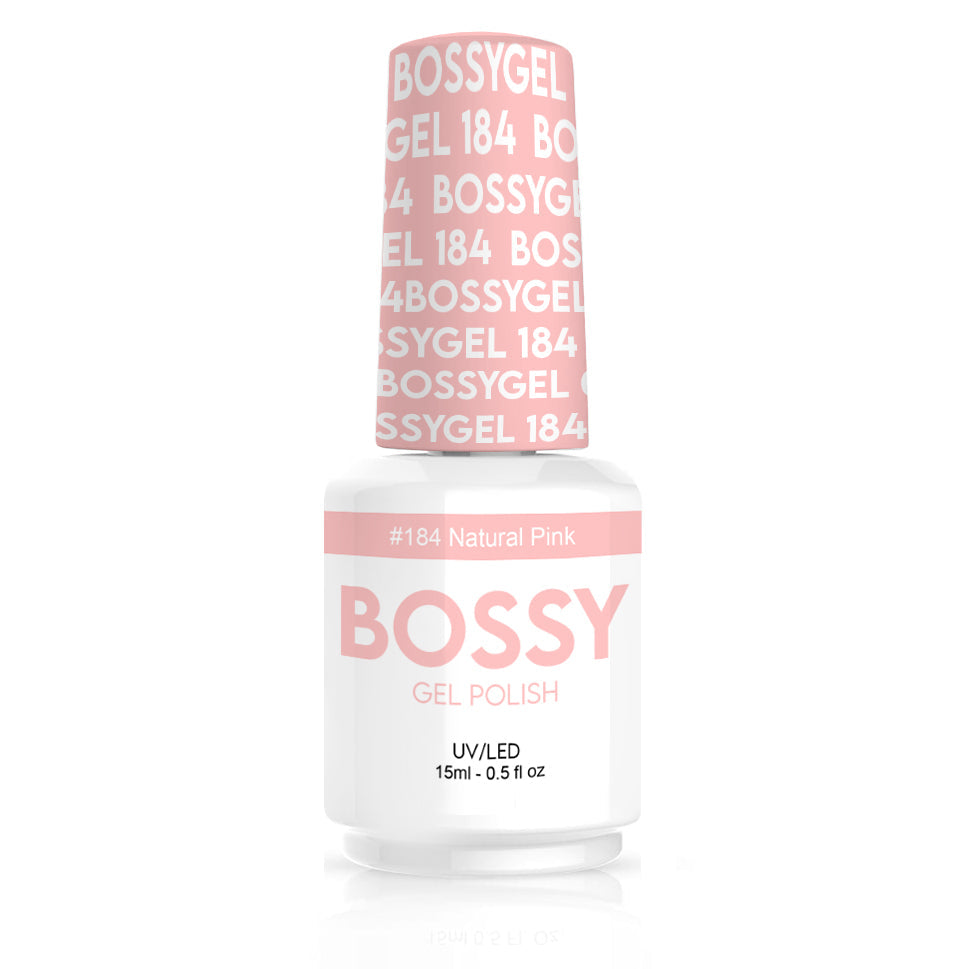 Bossy Gel - Gel Polish(15 ml) # BS184 Natural Pink