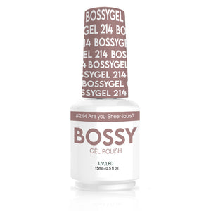 Bossy Gel - Gel Polish(15 ml) # BS214