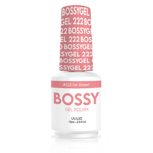 Bossy Gel - Gel Polish(15 ml) # BS222