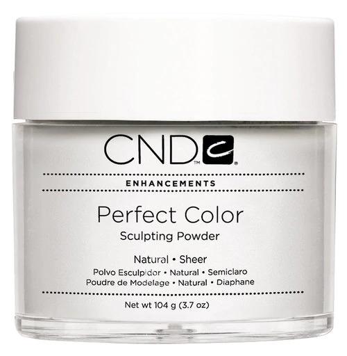 CND Perfect Color - Sculpting Powder - Acrylic Powder - Natural Sheer (3.7 oz)