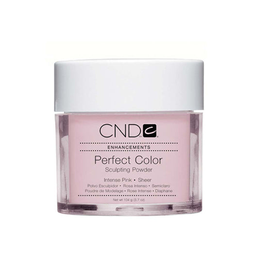 CND Perfect Color - Sculpting Powder - Acrylic Powder - Intense Pink Sheer (3.7 oz)