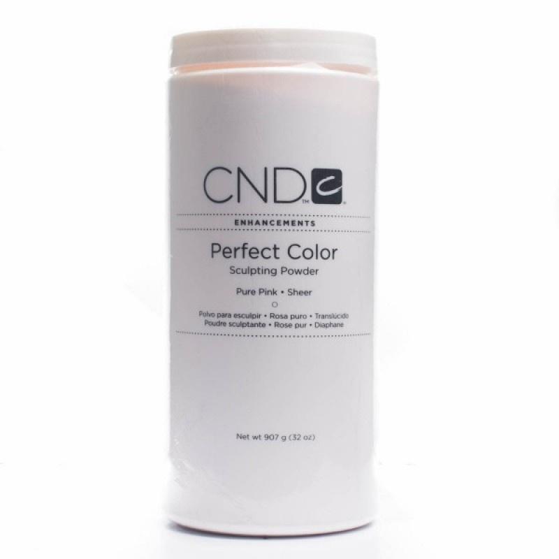 CND Perfect Color - Sculpting Powder - Acrylic Powder - Pure Pink Sheer (32 oz)