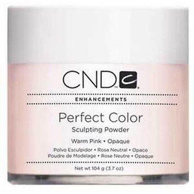 CND Perfect Color - Sculpting Powder - Acrylic Powder - Warm Pink Opaque (3.7 oz)