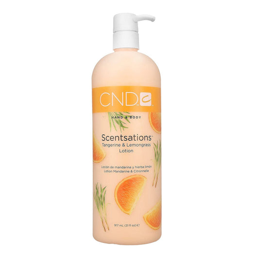 CND Hand & Body Lotion - Tangerine & Lemongrass (917mL)