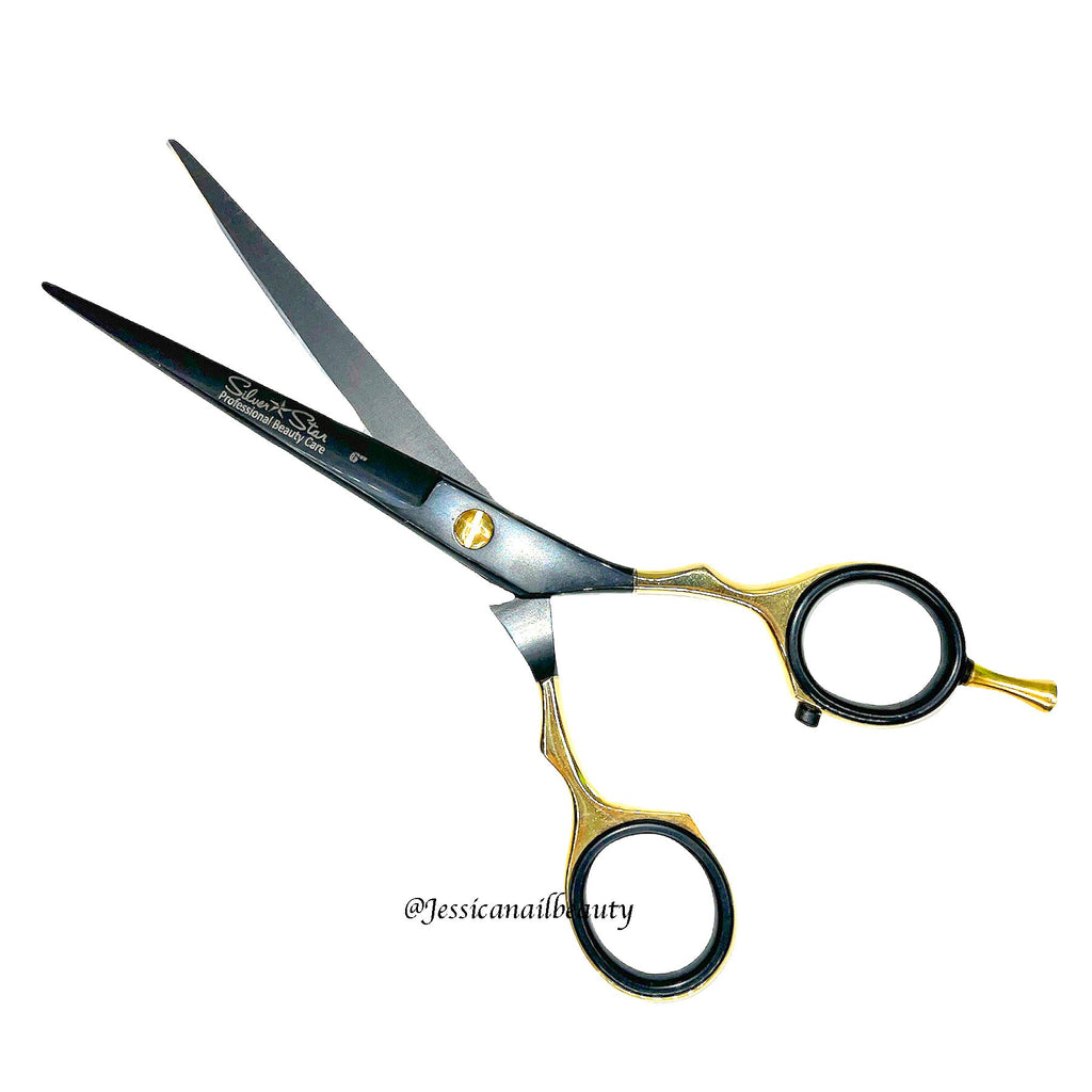 Silver Star - Professional Hair Barber Cutting Scissors 6"
