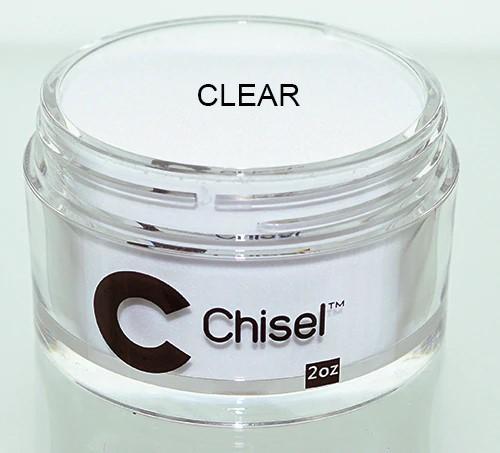 Chisel Nail Art - Dipping Powder 2 oz - Clear