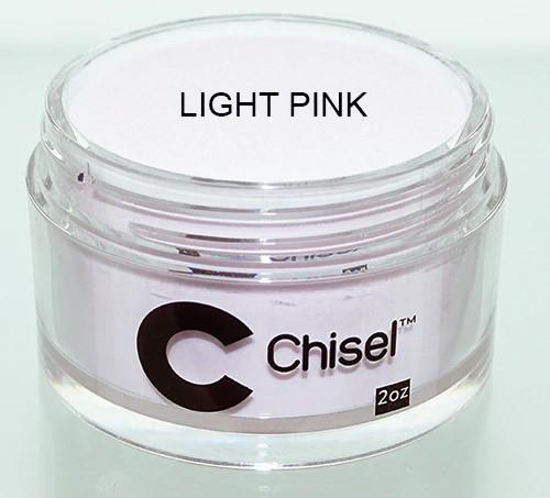 Chisel Nail Art - Dipping Powder 2 oz - Light Pink