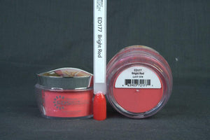 ED177 Bright Red 40 g - ELITEDESIGN PREMIUM NAILS Dip Powder