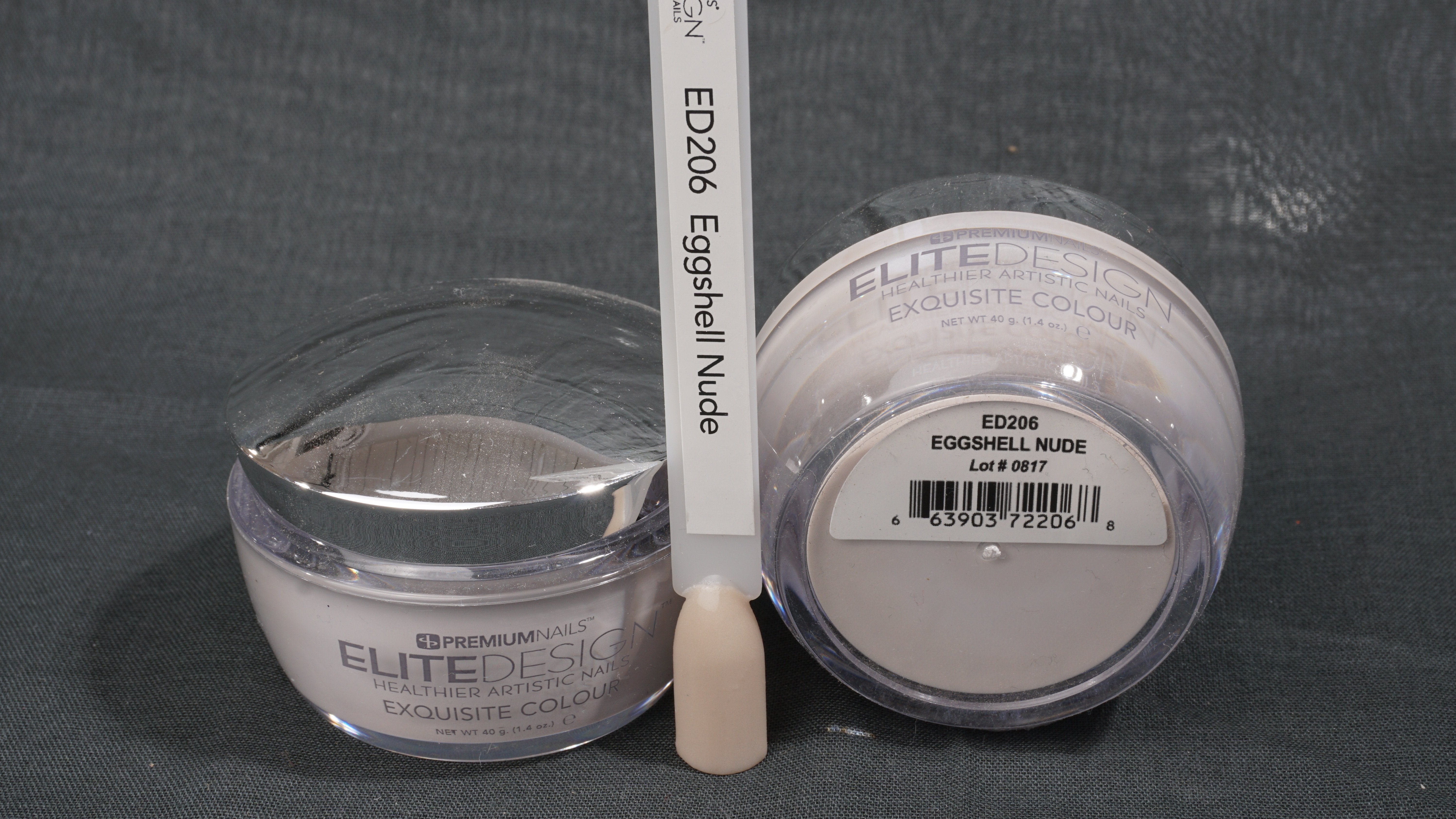 ED206 Eggshell Nude 40 g - ELITEDESIGN PREMIUM NAILS Dip Powder