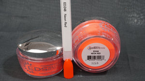 ED248 Neon Red 40 g - ELITEDESIGN PREMIUM NAILS Dip Powder