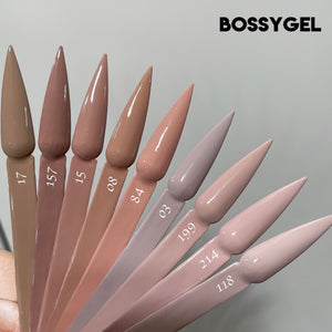 Bossy Gel Duo - Gel Polish + Nail Lacquer (15ml) # BS84